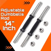 4 - BULLAR 40 kg Rubber Home Gym Set