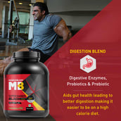 11 - MuscleBlaze Super Gainer Black,  4.4 lb  Mocha Might 