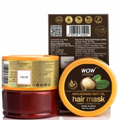 2 - WOW Skin Science Macadamia Nut Oil Hair Mask,  200 ml  for Dry, Brittle & Coarse Hair 