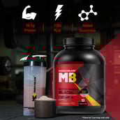 1 - MuscleBlaze Super Gainer Black,  4.4 lb  Mocha Might 