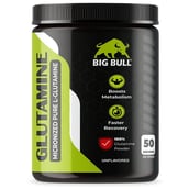 1 - Big Bull Glutamine,  0.55 lb  Unflavoured 