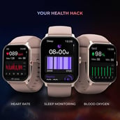 3 - beatXP Marv Neo Smartwatch, Rose Gold