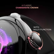 4 - beatXP Vega Smartwatch,  Black 