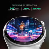 1 - beatXP Vega X Smartwatch,  Silver 