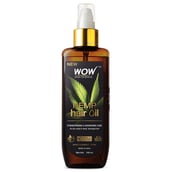4 - WOW Skin Science Hemp Hair Oil,  150 ml  for Dry Scalp & Weak, Damaged Hair 