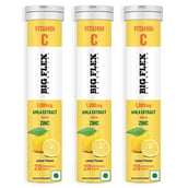 1 - Big Flex Vitamin-C,  20 tablet(s)  Lemon (Pack of 3) 