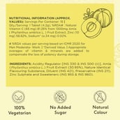 7 - HealthKart HK Vitals Natural Vitamin C 1300mg Amla Effervescent,  15 tablet(s)  Masala Lemon