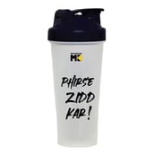 MuscleBlaze Phirse Zidd Kar Shaker,  Transparent  600 ml 