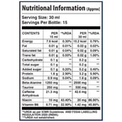 2 - Apex Vitals Alpha 1 Liquid Preworkout,  450 ml  Blackcurrant 