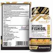 9 - MuscleXP Advanced Fish Oil Omega-3,  60 capsules 