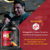 7 - MuscleBlaze Super Gainer Black,  4.4 lb  Choco Peanut Butter