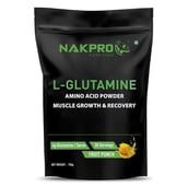 1 - Nakpro L-Glutamine,  0.33 lb  Fruit Punch 