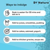 4 - By Nature Chia Seeds,  250 g  Unflavoured 