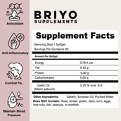 5 - Briyo Garlic Oil,  60 softgels 