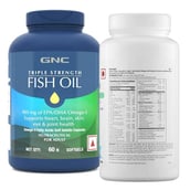 10 - GNC Triple Strength Fish Oil & Women's Multivitamin 50 Plus Combo,  2 Piece(s)/Pack 