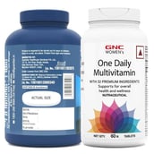 8 - GNC Triple Strength Fish Oil & Women's One Daily Multivitamin Combo,  2 Piece(s)/Pack 