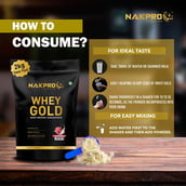 5 - Nakpro Whey Gold Whey Protein Concentrate, 2.2 lb Lychee Pack of 2