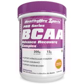 HealthyHey Nutrition Sports BCAA Advance Recovery Complex, 0.44 lb 16 Servings Orange