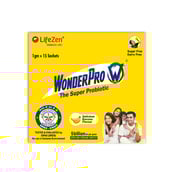 1 - WonderPro The Super Probiotic,  15 sachets/pack  Delicious Banana 