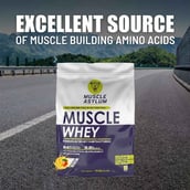 4 - Muscle Asylum Muscle Whey Protein Powder,  2.2 lb  Mango 