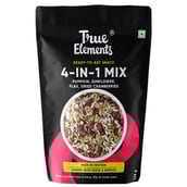 True Elements Roasted 4 in 1 Trail Mix Seeds,  Unflavoured  0.125 kg 