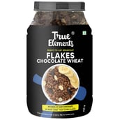 True Elements Chocolate Wheat Flakes,  750 g  Honey & Jaggery 