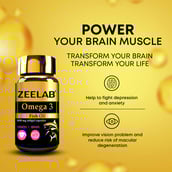 6 - Zeelab Omega 3 Fish Oil,  60 softgels 