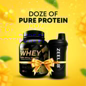 9 - Zeelab Athlete 100% Whey Protein,  4.4 lb  Mango Lassi 