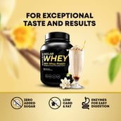 5 - Zeelab Athlete 100% Whey Protein, 4.4 lb French Vanilla Creme