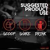 5 - Insane Labz Psychotic Pre-Workout,  0.48 lb  Blue Raspberry 