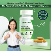 1 - Genetic Nutrition Absolute Liver Detox,  30 capsules 