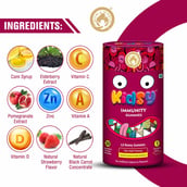 5 - Mom & World Kidsy Immunity, 30 gummies Strawberry