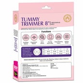 10 - Mom & World Tummy Trimmer 8 Inches Abdominal Belt,  Beige  Medium 