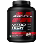 1 - MuscleTech NitroTech Whey Protein,  4 lb  Cookies & Cream - India 