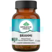1 - Organic India Brahmi,  60 capsules 