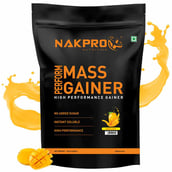 1 - Nakpro Perform Mass Gainer,  2.2 lb  Mango 