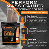 5 - Nakpro Perform Mass Gainer,  2.2 lb  Cookies & Cream 