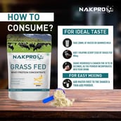 5 - Nakpro Grass Fed Whey Protein Concentrate,  2.2 lb  Banana 