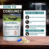 5 - Nakpro Grass Fed Whey Protein Concentrate, 2.2 lb Chocolate Cream