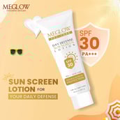 2 - Meglow Pro-Care Day Defense Sunscreen Lotion,  50 ml  with SPF 30 PA+++ 