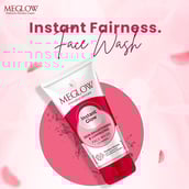3 - Meglow Instant Glow Fairness Face Wash, 70 g for Skin Brightening & Luminizing (Pack of 3)