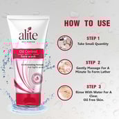 4 - Alite Oil Control Gentle Face,  70 g  for All Skin Types (Pack of 3) 