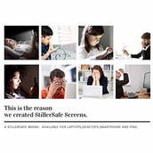 3 - StillerSafe Tempered Glass for iPad Pro 11,  Transparent 