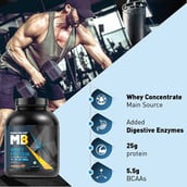 5 - MuscleBlaze Whey Protein,  4.4 lb  Cafe Mocha 