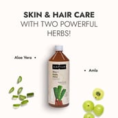 2 - Kapiva Aloe Vera + Amla Juice (Nourishes Hair & Skin),  1 L  Unflavoured 