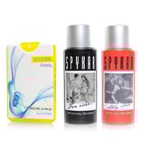 Spykar Deodorant and Perfume (Set of 3)