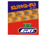 GKI Kung Fu TT Ball,  Yellow  Pack Of 12 