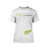 MusclePharm Flagship T Shirt, White Medium