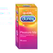 Durex Pleasure Me Condom,  Unflavoured  10 Piece(s)/Pack 