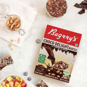 4 - Bagrrys Choco Delight Muesli with Almonds & Raisins, 500 g Unflavoured